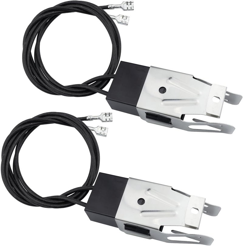 JPKTA 2 Pack WB2X8228 Element Receptacle and Wire Kit by Compatible with GE Hotpoint Electric Ranges Cooktops Electric Stove Burners - Repalces PS242972 AP2013499 - Image 1